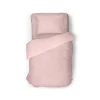 Eleganzzz Dekbedovertrek Teddy Rib Fleece - light pink 140x200/220cm