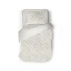 Eleganzzz Dekbedovertrek Jacquard Rabbit Fur - off white 140x200/220cm