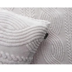 Eleganzzz Dekbedovertrek Jacquard Teddy Pluche - baby pink 200x200/220cm