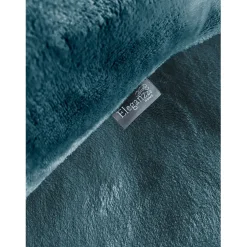 Eleganzzz Dekbedovertrek Flanel Fleece - steel blue 140x200/220cm