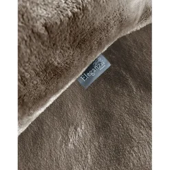 Eleganzzz Dekbedovertrek Flanel Fleece - taupe grey 140x200/220cm