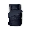 Eleganzzz Dekbedovertrek Crushed Velvet - royale blue 140x200/220cm