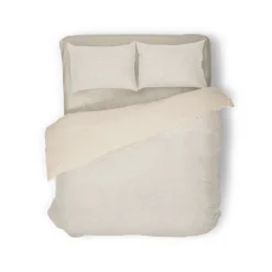 Eleganzzz Dekbedovertrek Teddy Pluche - off white 240x200/220cm