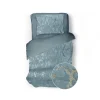 Eleganzzz Dekbedovertrek Marbel Foil Velvet - mineral 140x200/220cm