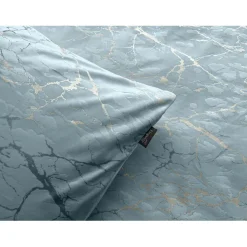Eleganzzz Dekbedovertrek Marbel Foil Velvet - mineral 140x200/220cm