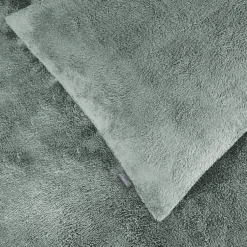 Eleganzzz Dekbedovertrek Teddy Pluche - jade 200x200/220cm