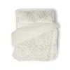 Eleganzzz Dekbedovertrek Jacquard Rabbit Fur - off white 240x200/220cm