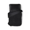 Eleganzzz Dekbedovertrek Jacquard Rabbit Fur - black 140x200/220cm