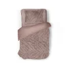 Eleganzzz Dekbedovertrek Jacquard Rabbit Fur - pink 140x200/220cm