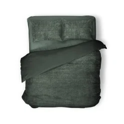 Eleganzzz Dekbedovertrek Teddy Pluche - bottle green 240x200/220cm