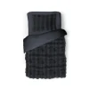 Eleganzzz Dekbedovertrek Bubble Pom Pom Rabbit Fur - dark grey 140x200/220cm