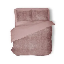 Eleganzzz Dekbedovertrek Flanel Fleece - old rose 240x200/220cm