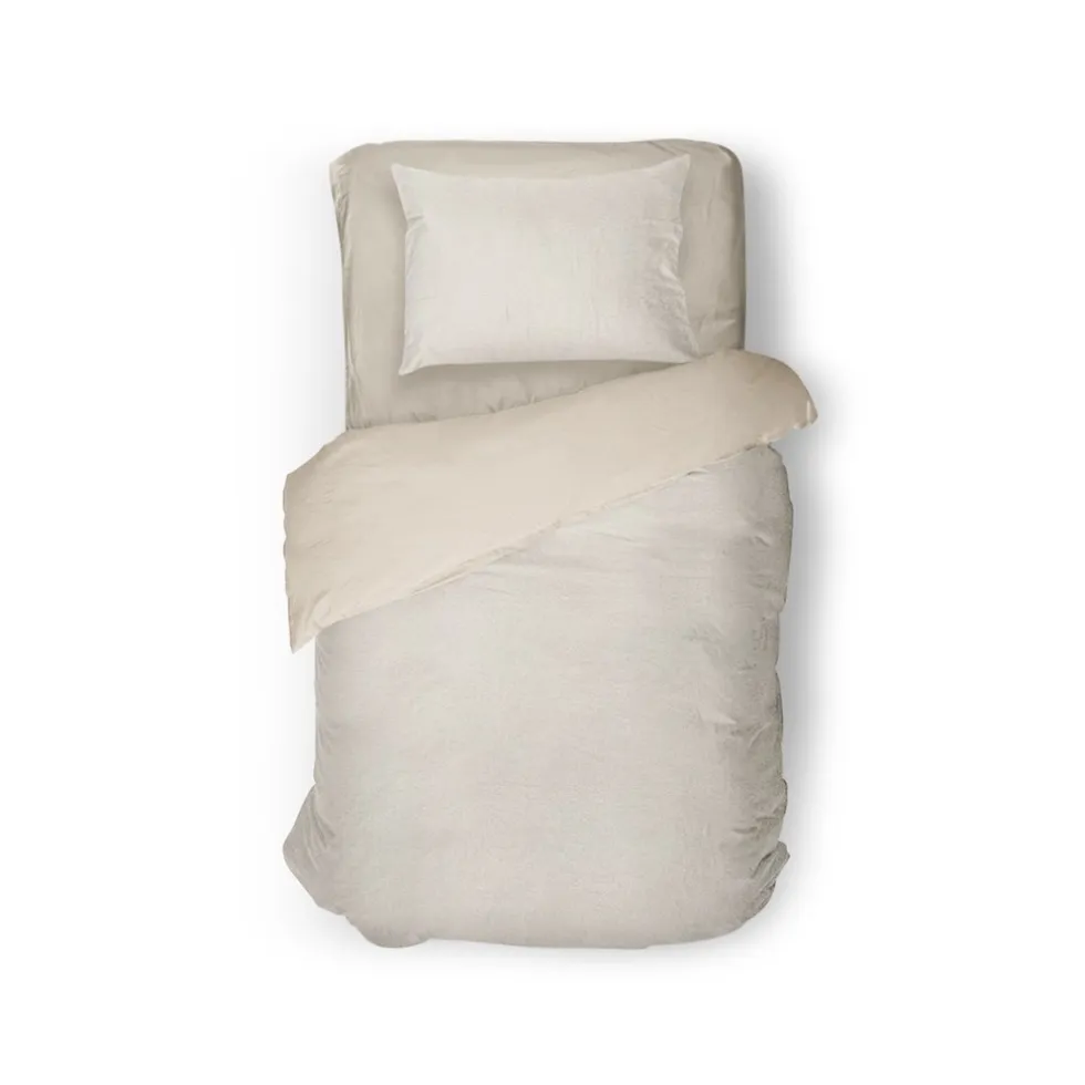 Eleganzzz Dekbedovertrek Teddy Pluche - off white 140x200/220cm