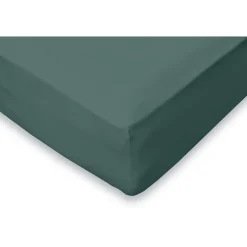 Eleganzzz Hoeslaken Flanel 35cm Hoekhoogte - groen 180x200cm