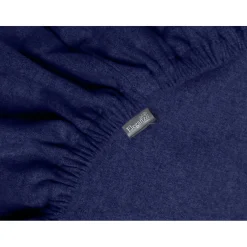 Eleganzzz Hoeslaken Flanel 35cm Hoekhoogte - blauw 160x200cm