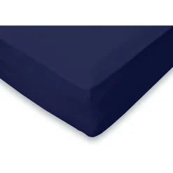 Eleganzzz Hoeslaken Flanel 35cm Hoekhoogte - blauw 140x200cm