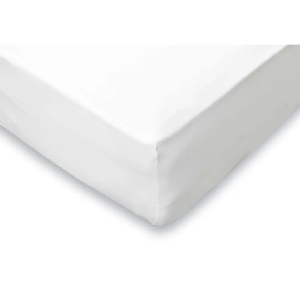 Eleganzzz Hoeslaken Jersey Katoen Stretch 35cm Hoge Hoek - wit 160x210/220cm - 180x200cm