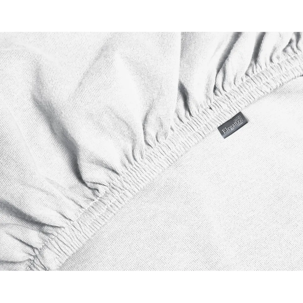 Eleganzzz Hoeslaken Jersey Katoen Stretch 35cm Hoge Hoek - wit 140x210/220cm - 160x200cm