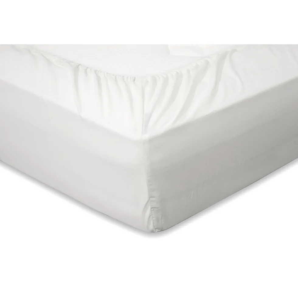 Eleganzzz Hoeslaken Katoen Perkal 35cm Hoekhoogte - wit 90x200cm