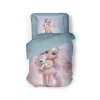 Eleganzzz Kinder Dekbedovertrek Micropercal Princess Nights - multi 140x220/240cm