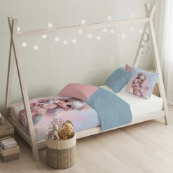 Eleganzzz Kinder Dekbedovertrek Micropercal Princess Nights - multi 140x220/240cm