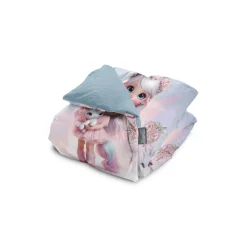 Eleganzzz Kinder Dekbedovertrek Micropercal Princess Nights - multi 140x220/240cm