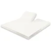 Eleganzzz Splittopper Hoeslaken Jersey Katoen Stretch - ivoor 160x200cm