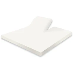 Eleganzzz Splittopper Hoeslaken Jersey Katoen Stretch - ivoor 180x210/220cm