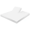 Eleganzzz Splittopper Hoeslaken Jersey Katoen Stretch - wit 180x200cm