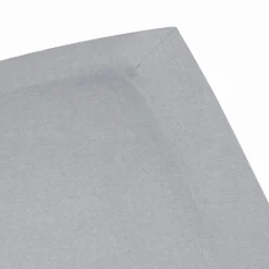 Eleganzzz Topper Hoeslaken Flanel - licht grijs 180x210/220cm