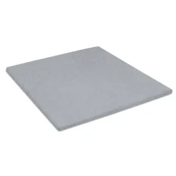 Eleganzzz Topper Hoeslaken Flanel - licht grijs 180x210/220cm