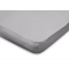Eleganzzz Topper Hoeslaken Jersey Katoen Stretch - licht grijs 140x210/220cm - 160x200cm
