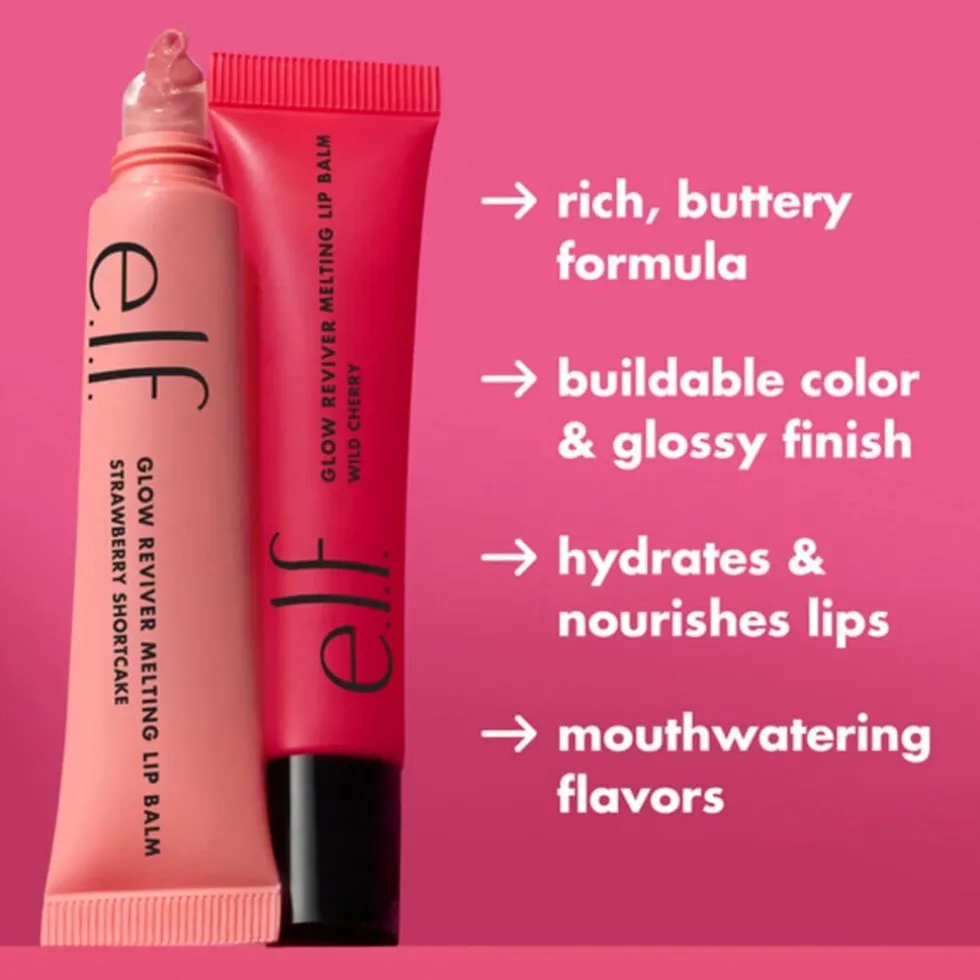 e.l.f. Glow Reviver Wild Cherry Melting Lipbalm