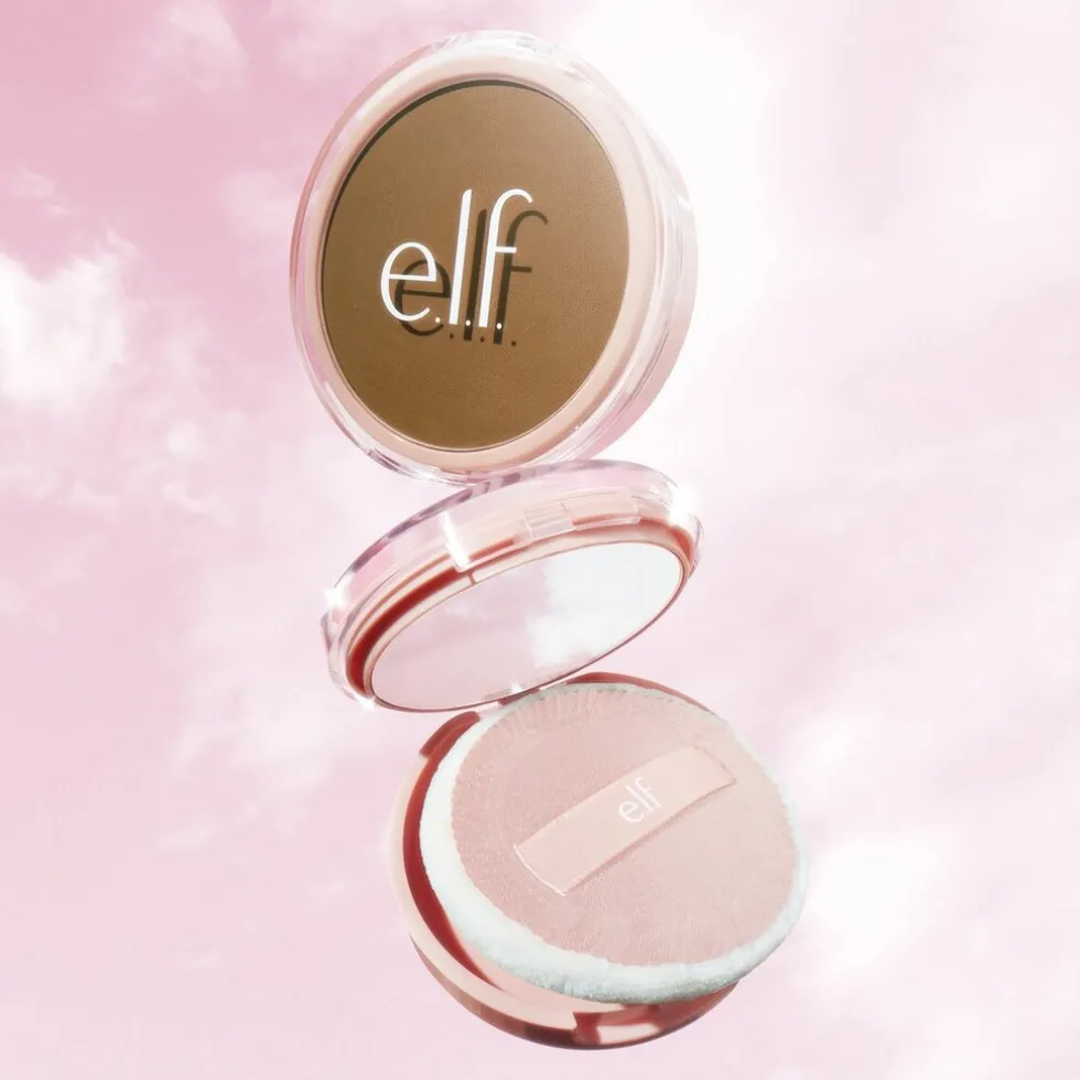 e.l.f. Halo Glow Powder Filter Tan Warm Pressed Powder
