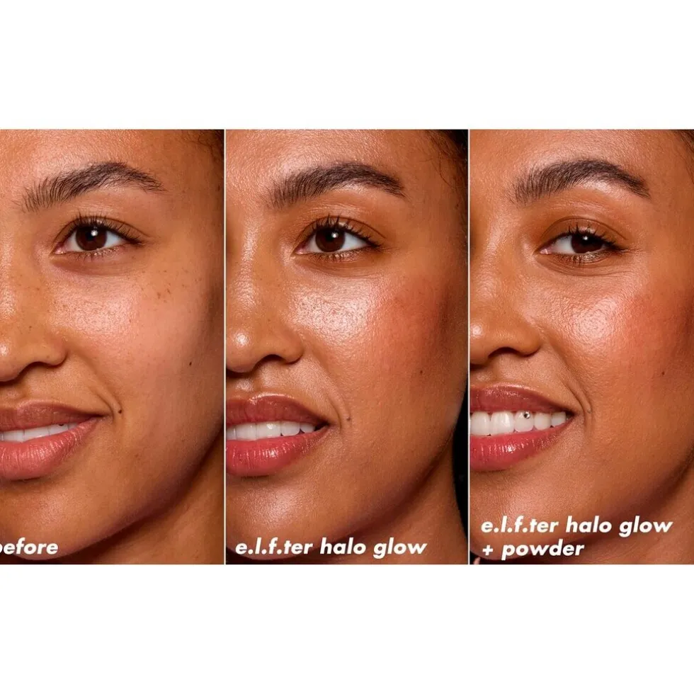 e.l.f. Halo Glow Powder Filter Tan Warm Pressed Powder