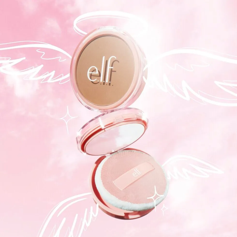 e.l.f. Halo Glow Powder Filter Medium Warm Pressed Powder