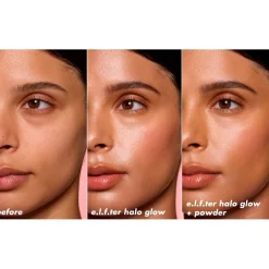 e.l.f. Halo Glow Powder Filter Medium Warm Pressed Powder