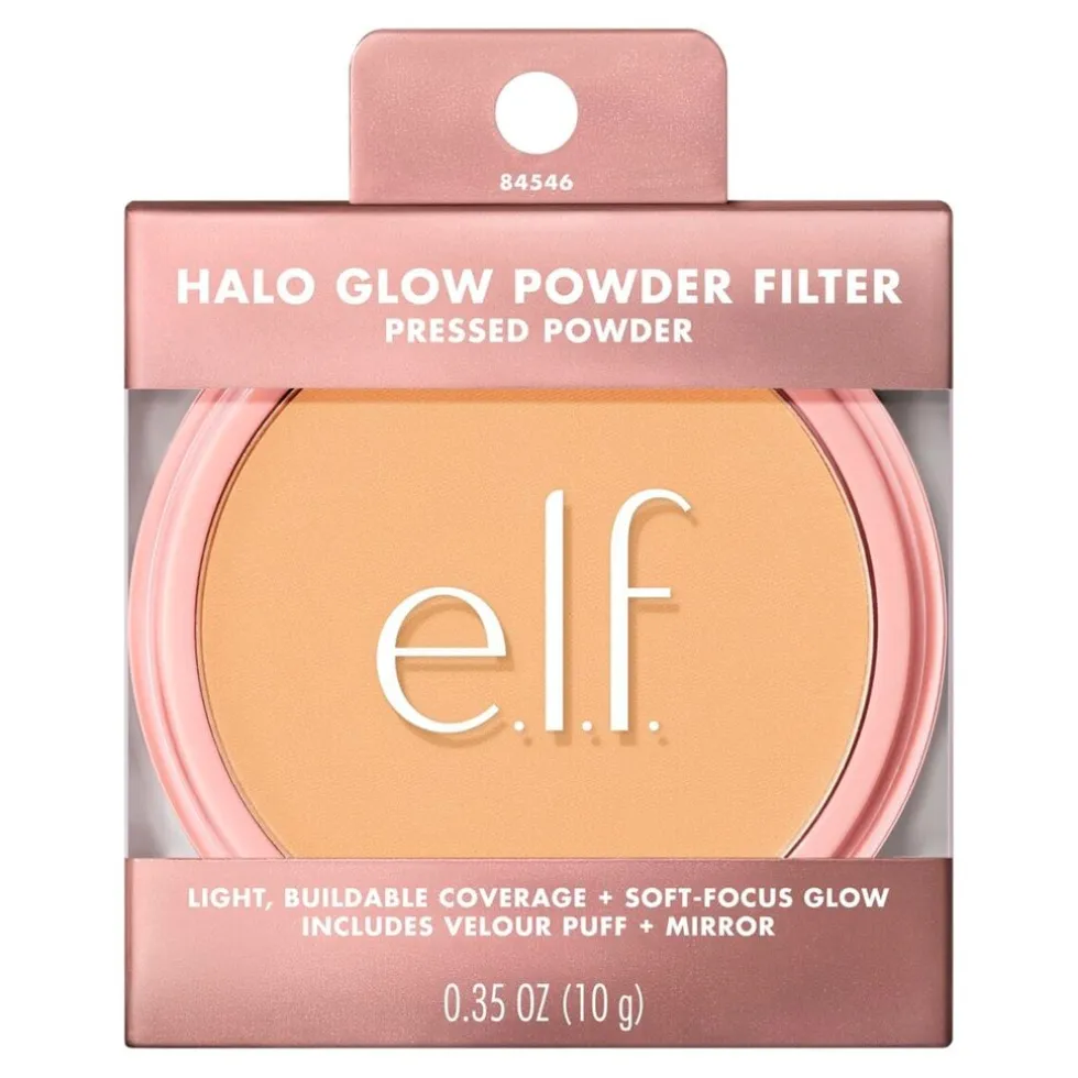 e.l.f. Halo Glow Powder Filter Light Warm Pressed Powder