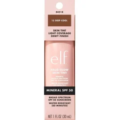 e.l.f. Halo Glow SPF50 15 Deep Cool Skin Tint