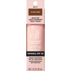 e.l.f. Halo Glow SPF50 16 Rich Cool Skin Tint
