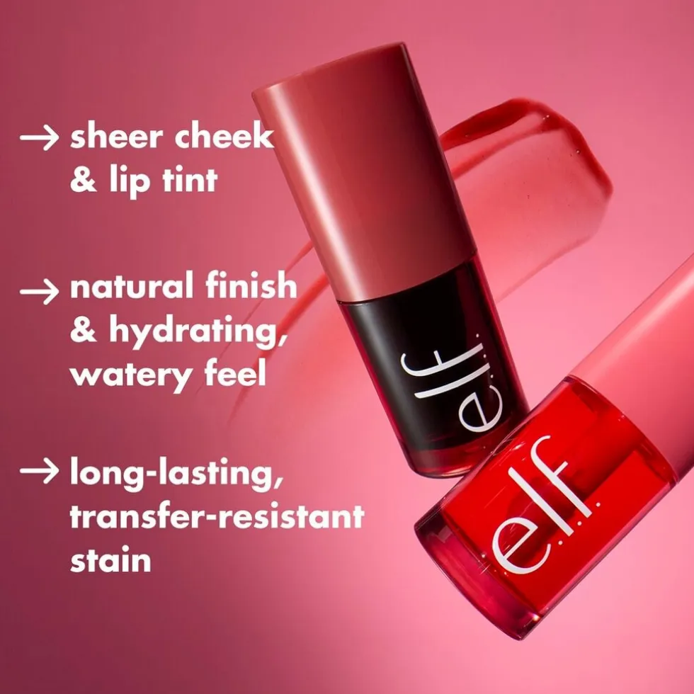 e.l.f. Sheer For It Plums Up Blush Tint