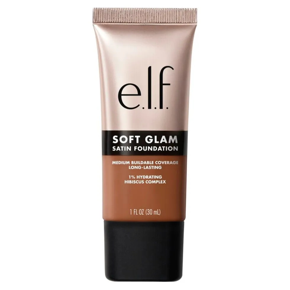 e.l.f. Soft Glam 52 Deep Cool Satin Foundation