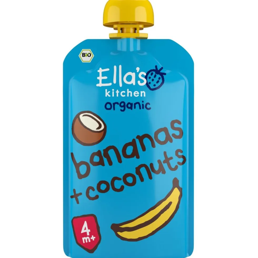 Ella's Kitchen 4+M Bananas + Coconuts Smoothie