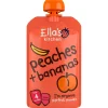 Ella's Kitchen 4+M Perziken En Bananen Pureehapje