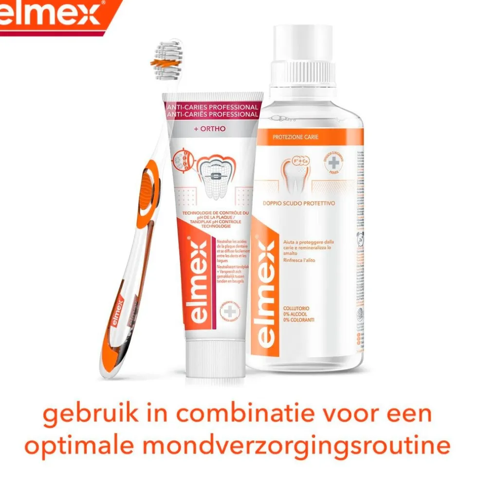 Elmex Anti-Cariës Professional Ortho Tandpasta