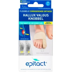 Epitact Hallux Valgus Knobbel Flexibele Corrigerende Orthese