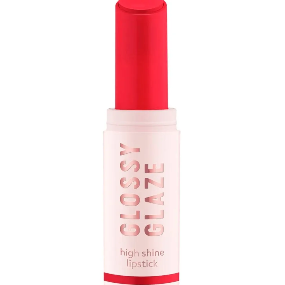 Essence Glossy Glaze 04 Red-dy for the Day High Shine Lipstick