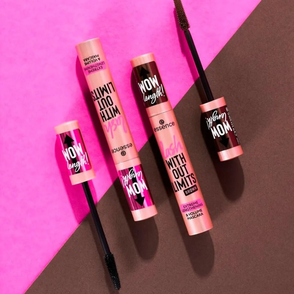 Essence Lash Without Limit 02 Brown Extreme Lengthening & Volume Mascara