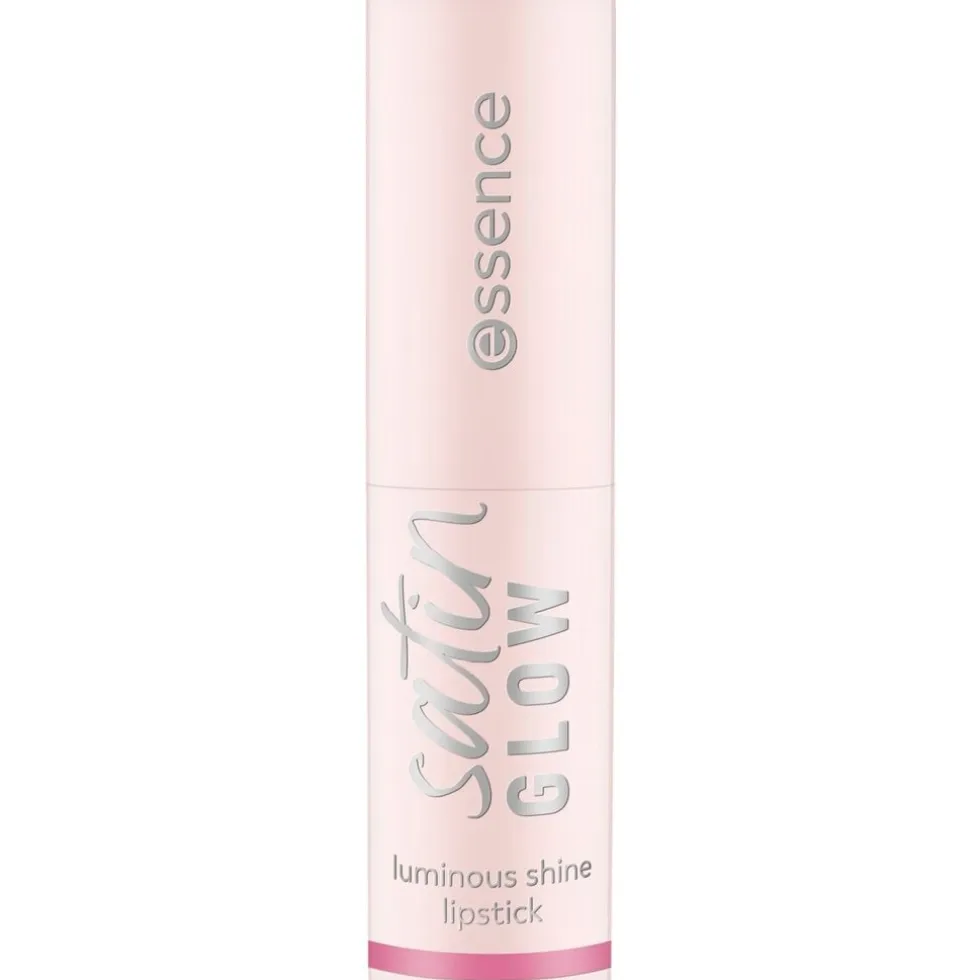 Essence Satin Glow 04 Let's Get Mauvin Luminous Shine Lipstick