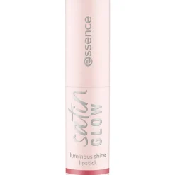 Essence Satin Glow 03 Rose And Shine Luminous Shine Lipstick